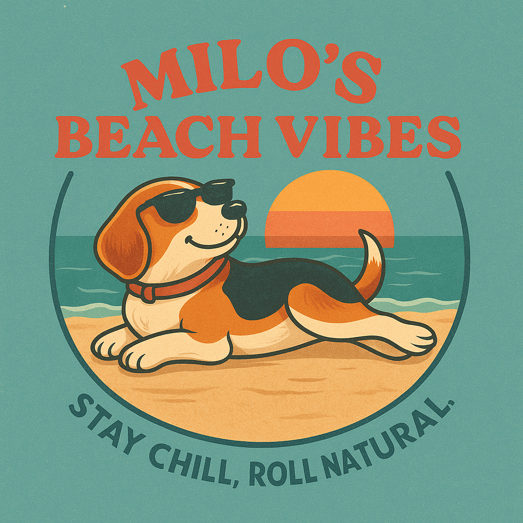 Milo's Beach Vibes Logo